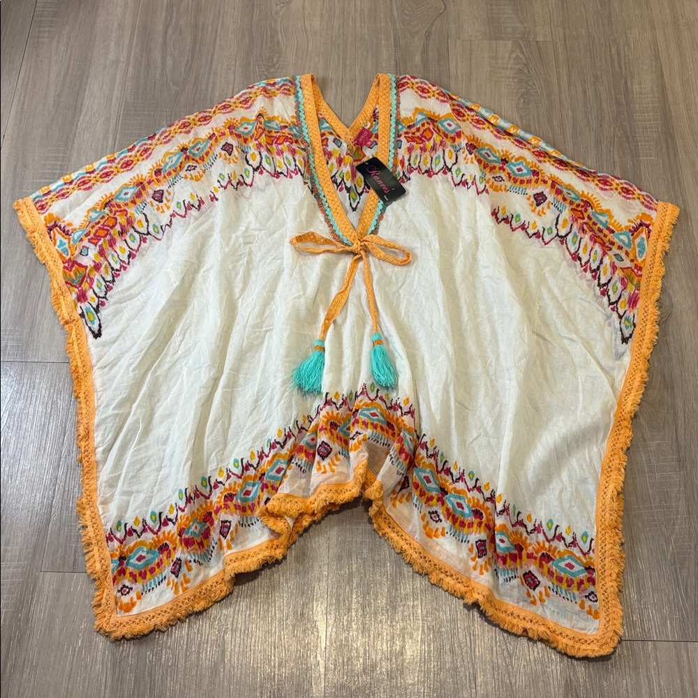 Ranees Miami NWT Beach Cover-up Kaftan - Picture 4 of 16